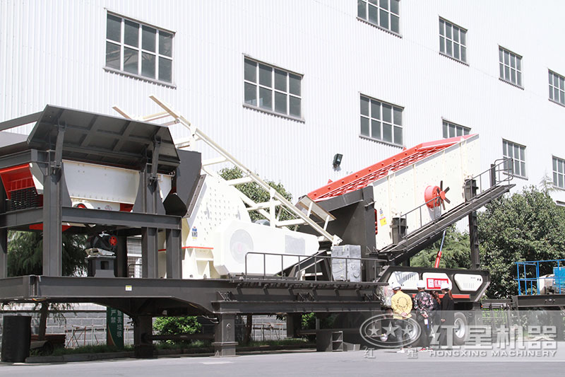 时产500吨车载移动式碎石机 